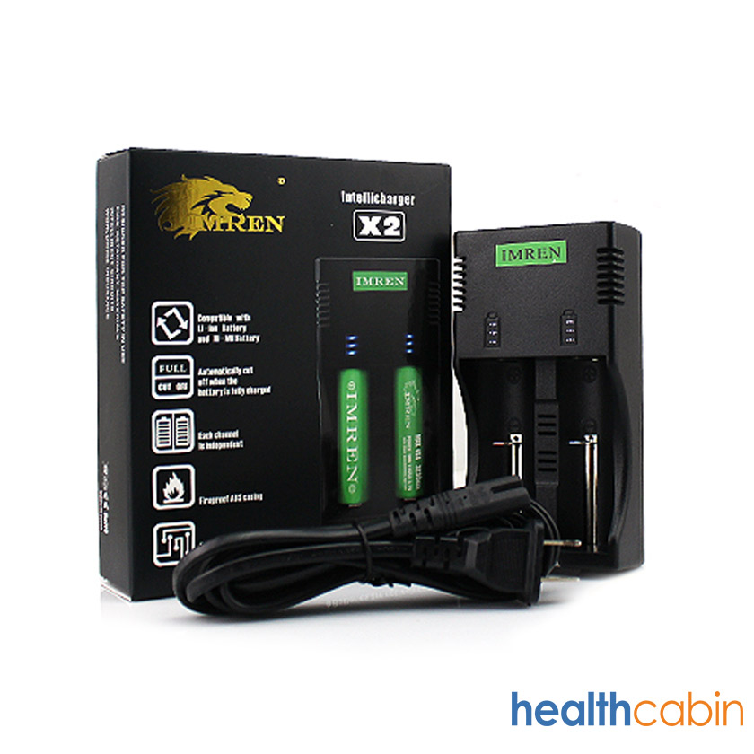IMREN X2 Battery Charger UK Plug & AU Plug