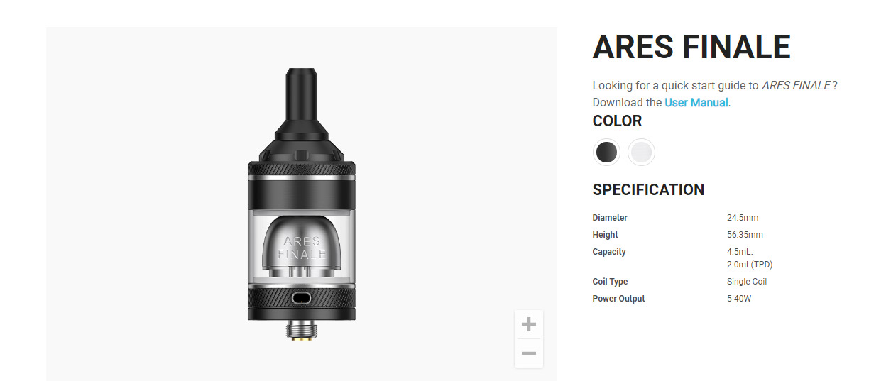 Innokin Ares Finale RTA