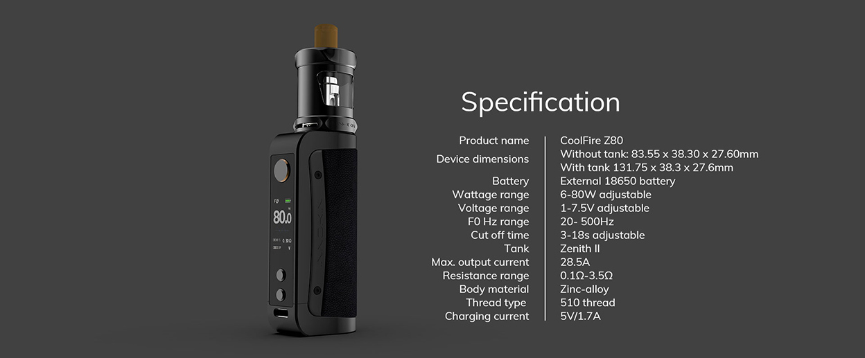 Innokin Coolfire Z80 Kit