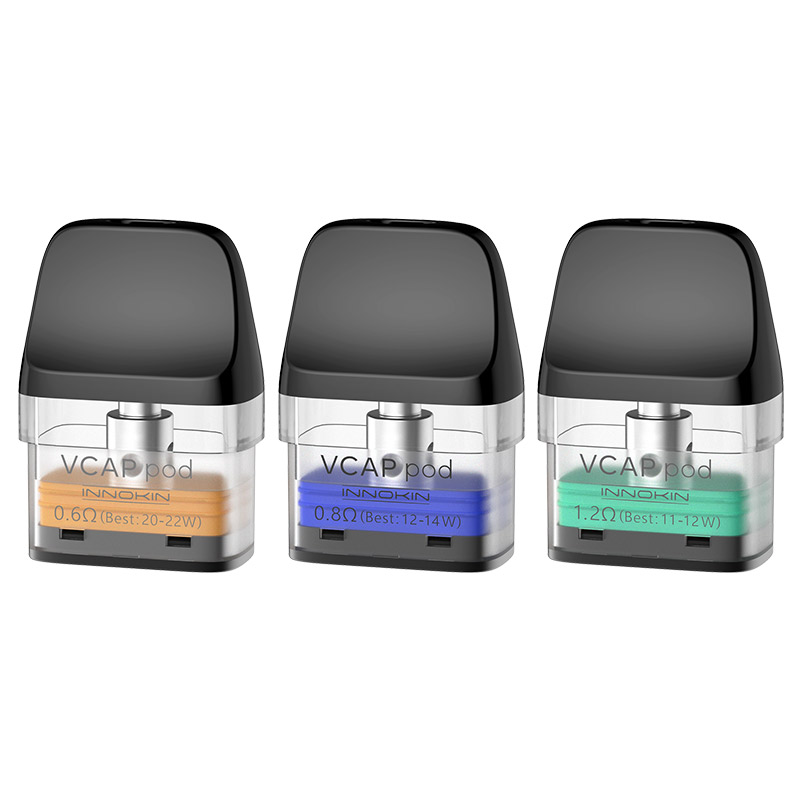 Innokin VCAP Pod Cartridge for Endura V, Endura V Box / Trine Kit, Trine SE Kit,Endura V Pro Kit 2ml