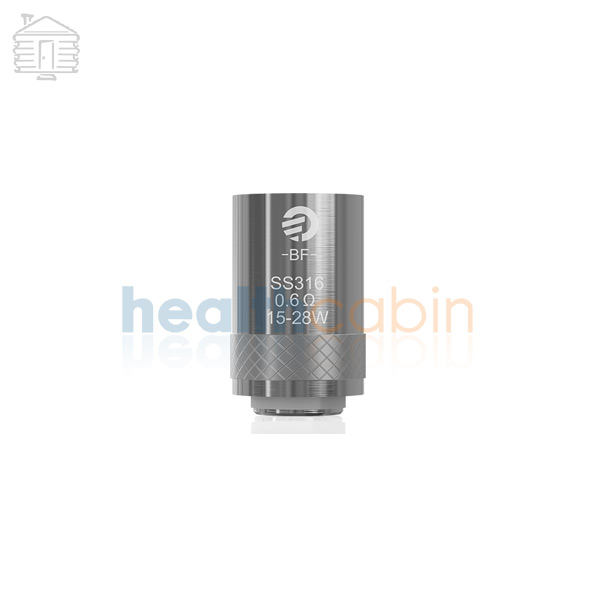 5pc Joyetech SS316 Coil Head (0.6ohm) for Cubis & Cuboid Mini Atomizer & eGrip II & Aio & Aio D16 & Aio D22 & Cubis Pro & eGo Aio Box & Evic Aio & eGo AIO PRO & AIO PRO XL & AIO PRO C