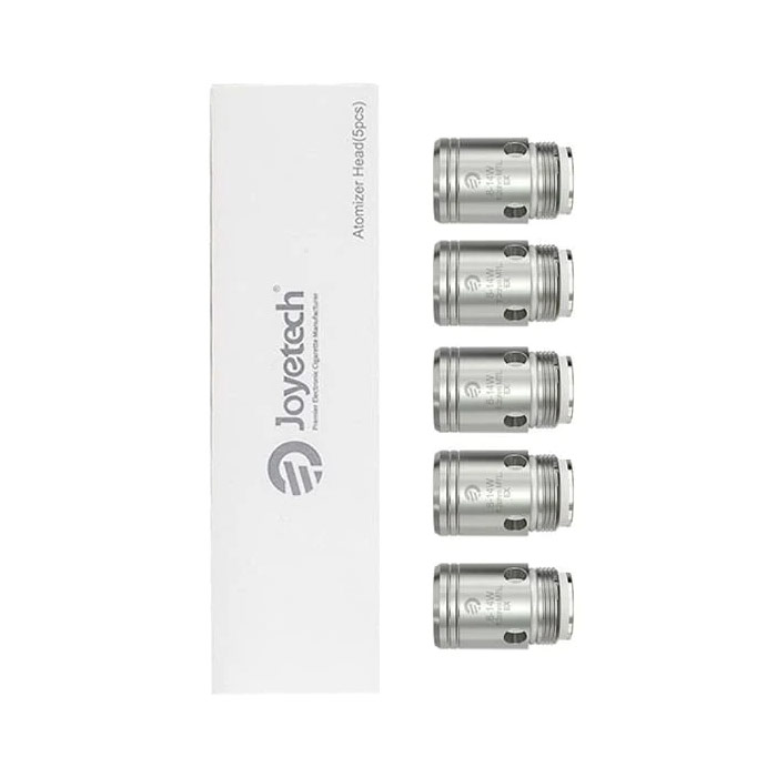 Joyetech EX Coil Heads 1.2ohm for Joyetech Exceed Edge,Exceed D22,Cuboid Lite Kit,Exceed Box,Exceed D22C,Exceed D19,Exceed X  (5pcs/Pack)