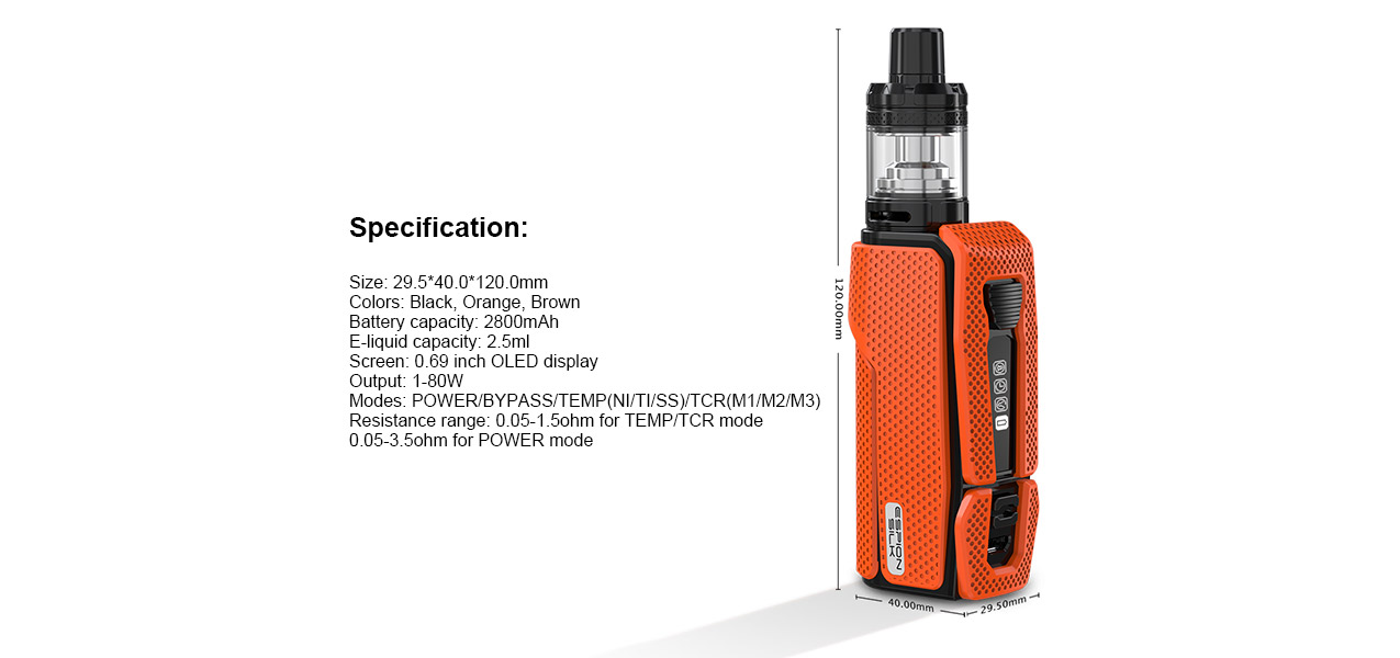 Joyetech Espion Silk 80W Mod Kit