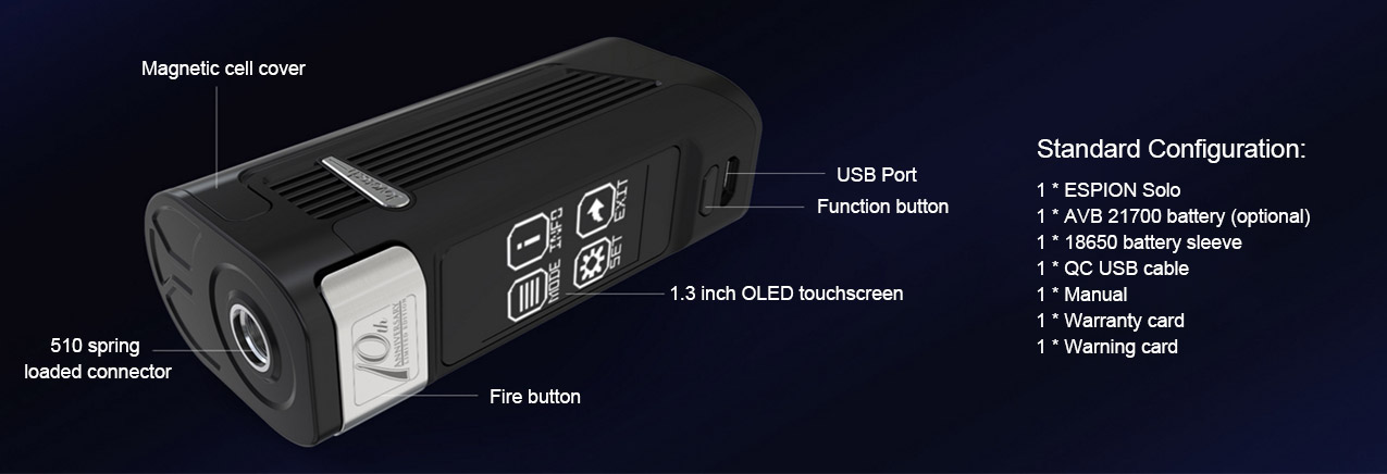 Joyetech Espion Solo 80W Mod