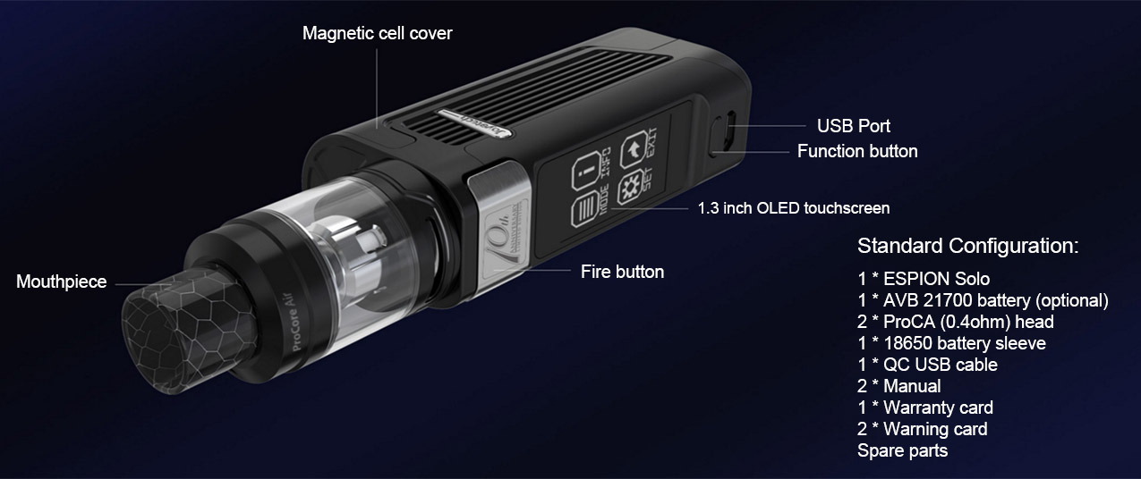Joyetech Espion Solo 80W Kit
