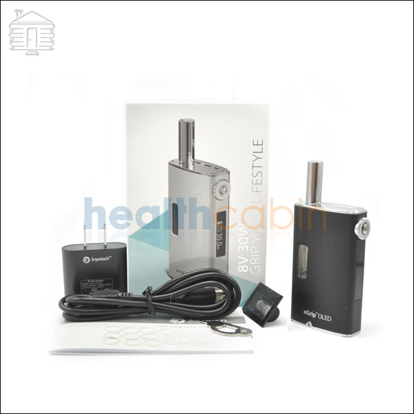 Joyetech Upgraded eGrip 30W 1500mAh OLED CL Black Kit