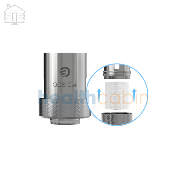 5pc Joyetech QCS Clapton Coil Head (0.25ohm) for Elitar Pipe & Ego Twist Kit & Ego Mega Twist & Cubis Pro & Cubis Pro Mini