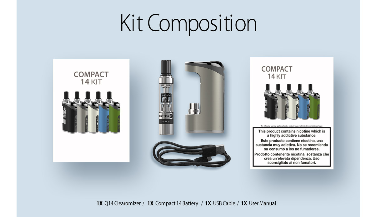 Justfog Compact 14 Kit