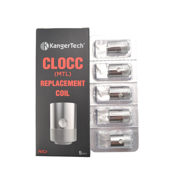 Kangertech CLOCC Coil Head For TOGO Mini & TOGO Mini 2 & CUPTI 2 & CUPTI & CLTANK & EVOD Pro V2 & EVOD Pro(5pcs/pack)
