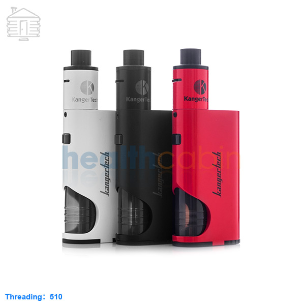 Kangertech Dripbox 60W Kit with Subdrip 7ml RDA Atomizer (Ex. USB Wall Adapter)