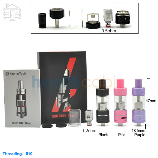 KangerTech Subtank Nano Atomizer with Upgraded OCC