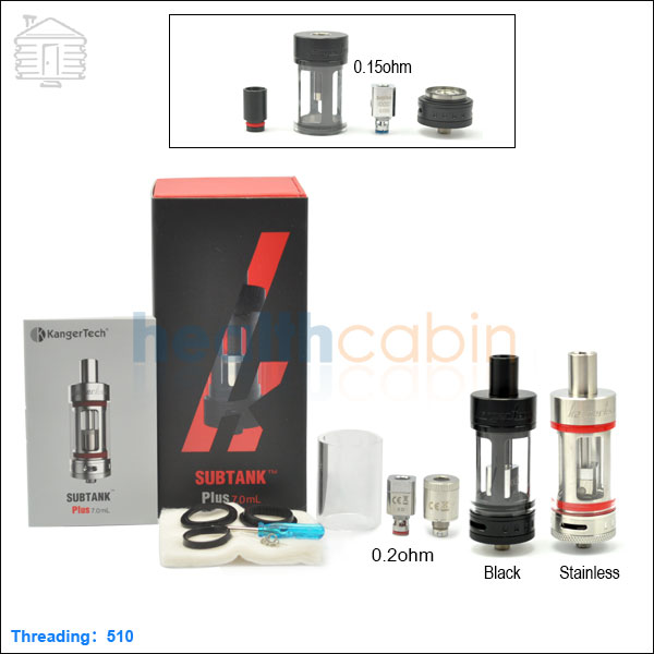 KangerTech Subtank Plus Atomizer With Upgraded OCC 7ml