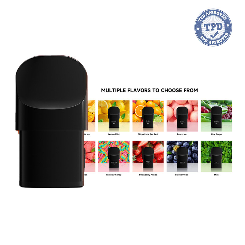 Kumiho THOTH Series Prefilled Disposable Pod Cartridge for THOTH C, THOTH G,THOTH G Lite,THOTH S,THOTH T,THOTH T Pro, THOTH B,THOTH Q & Q Pro Kit 2ml (2pcs/pack)