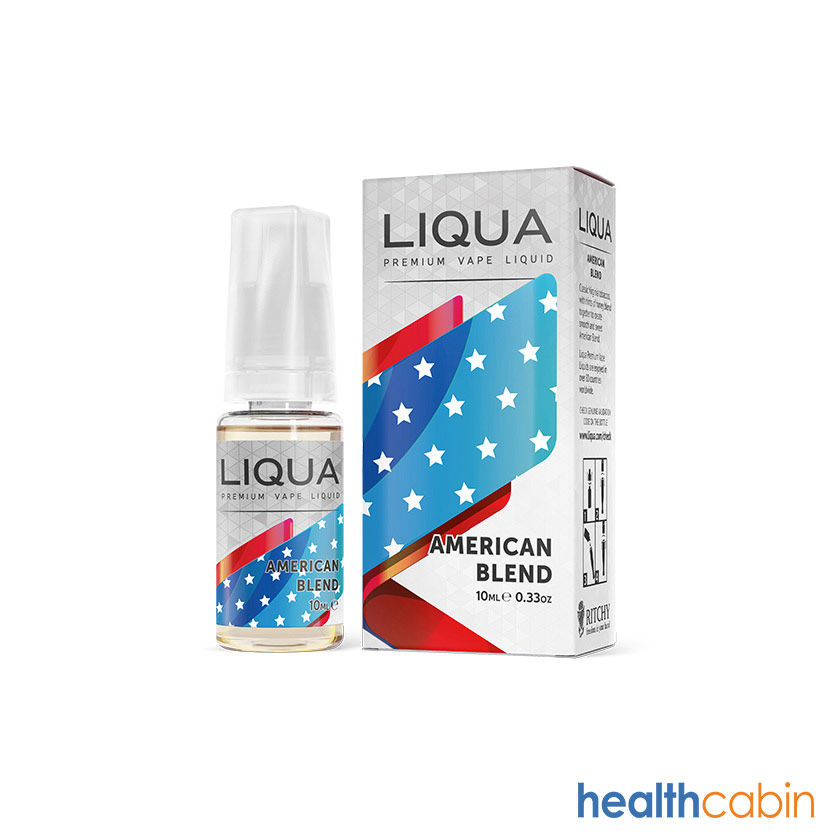 10ml NEW LIQUA American Blend E-Liquid (50PG/50VG)