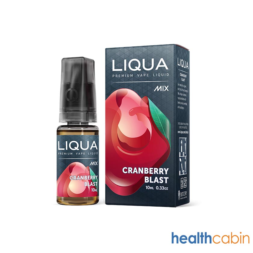 10ml NEW LIQUA Cranberry Blast E-Liquid