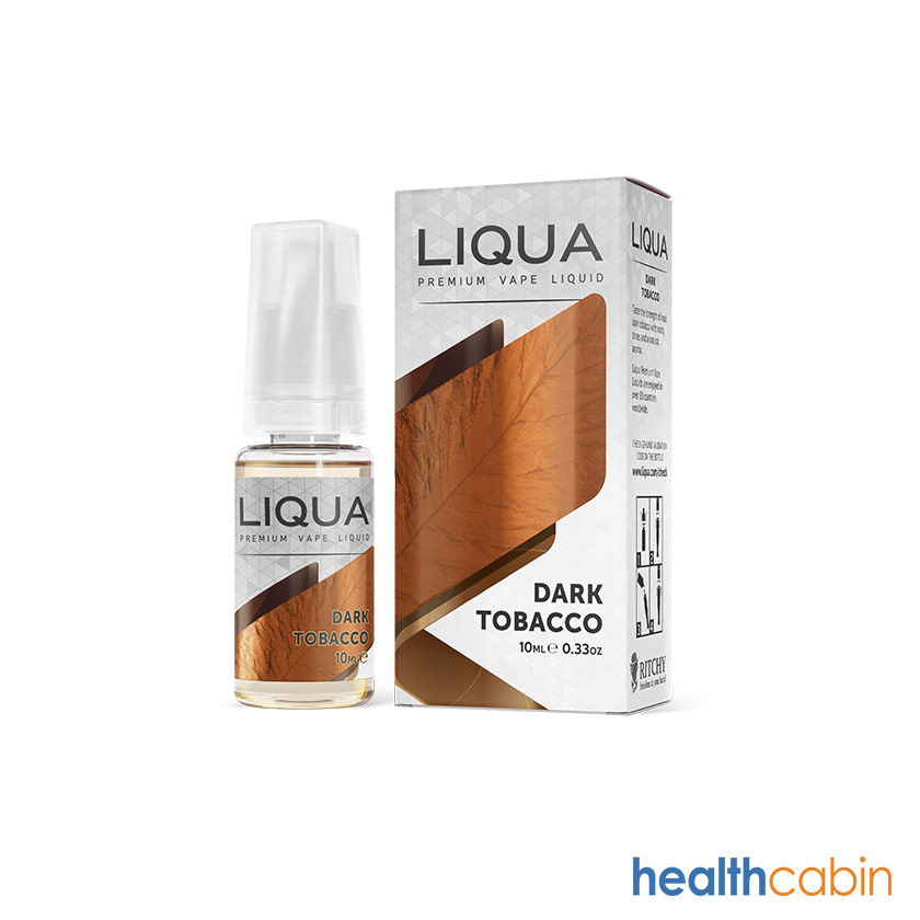 10ml NEW LIQUA Dark Tobacco E-Liquid (50PG/50VG)