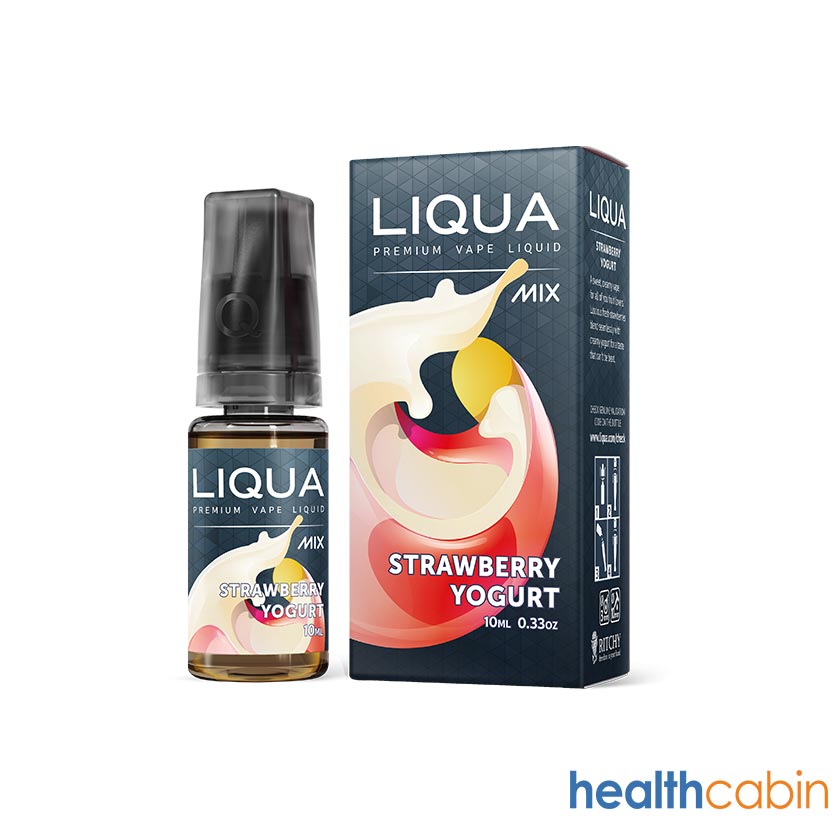 10ml NEW LIQUA Strawberry Yogurt E-Liquid