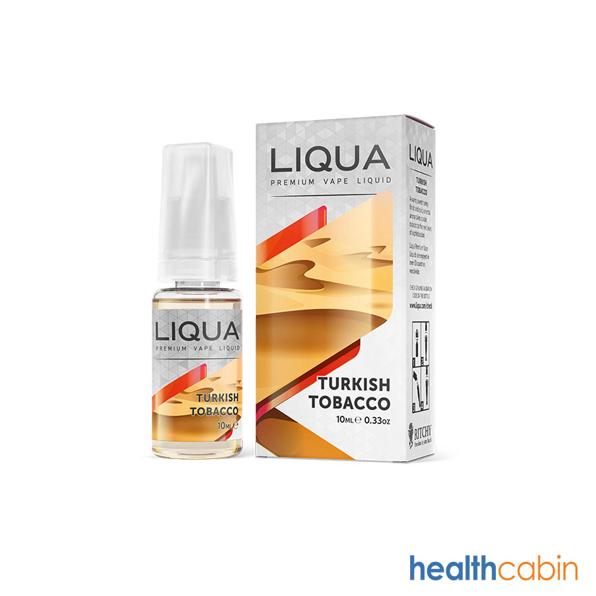 10ml NEW LIQUA Turkish Tobacco E-Liquid (50PG/50VG)