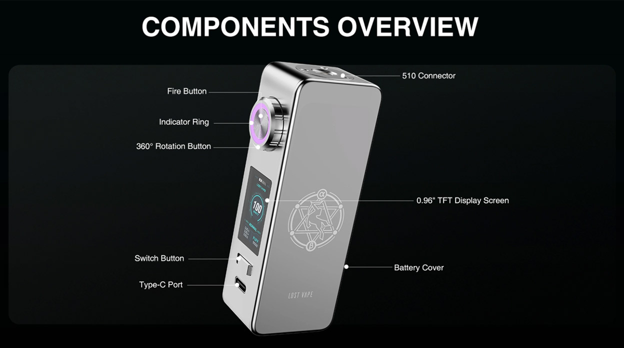 Lost Vape Centaurus M100 Mod