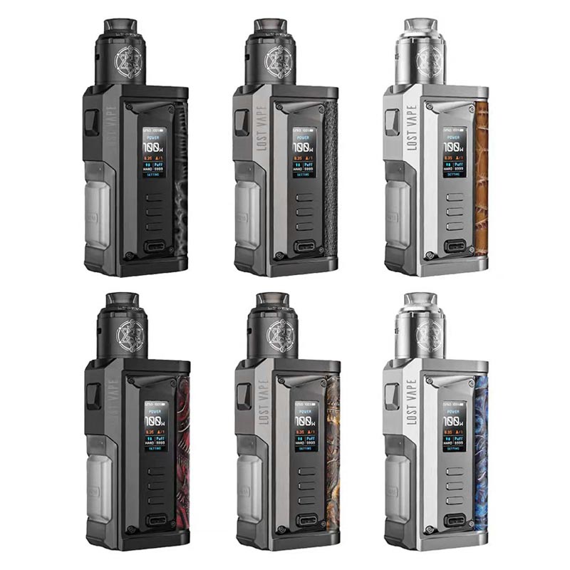 Lost Vape Centaurus Quest BF 100W Mod Kit with Centaurus Solo RDA 9.5ml