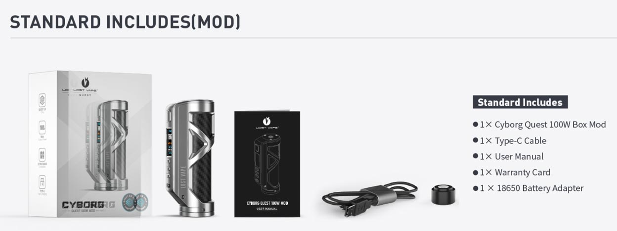 Lost Vape Cyborg Quest Mod