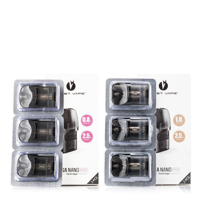 Lost Vape Ursa Pod Cartridge for Ursa Nano Kit / Ursa Baby Pod Kit / Ursa Pro Kit / Ursa Nano Pro 2.5ml (3pcs/pack)