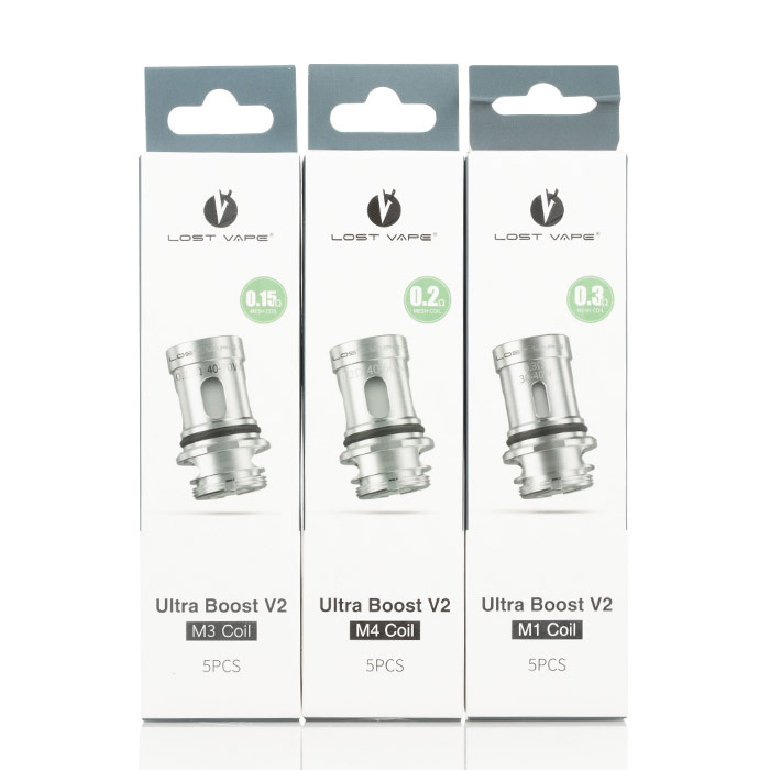 Lost Vape Ultra Bboost V2 Coil for Q Ultra Kit,Thelema Kit (5pcs/pack)