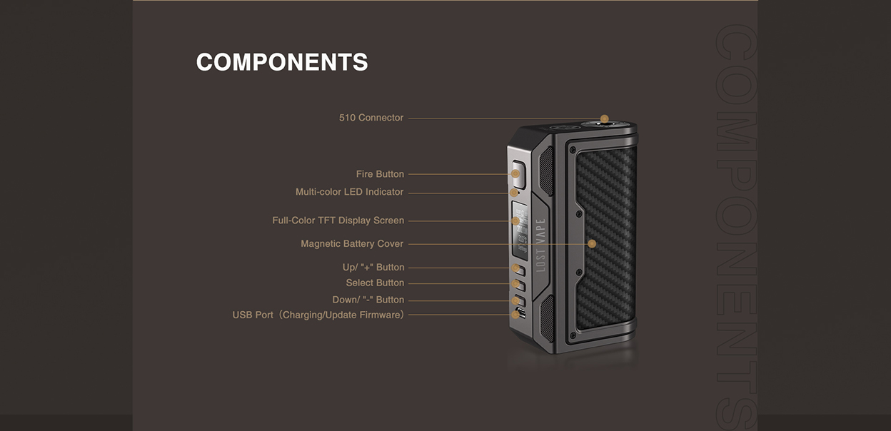 Lost Vape Thelema DNA250C Mod