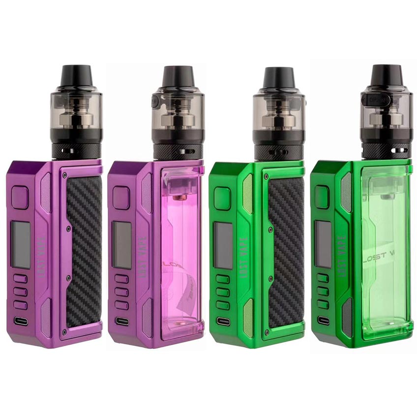 Lost Vape Thelema Quest 200W Box Mod Kit with UB Pro Pod Tank Atomizer 5ml