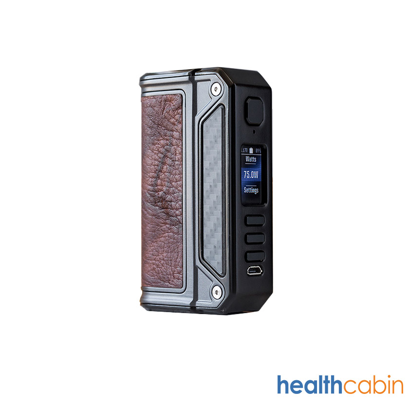 Lost Vape Therion DNA75C Mod Black Frame & Carbon Fiber