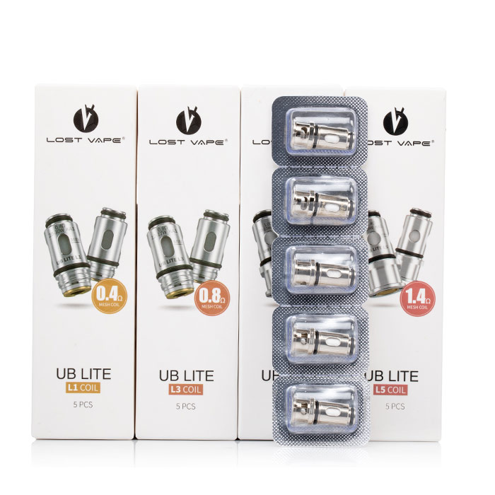 Lost Vape UB Lite Series Replacement Coil for UB Lite Kit / Ursa Mini Kit / UB Lite Tank / UB Lite Pod Tank (5pcs/pack)