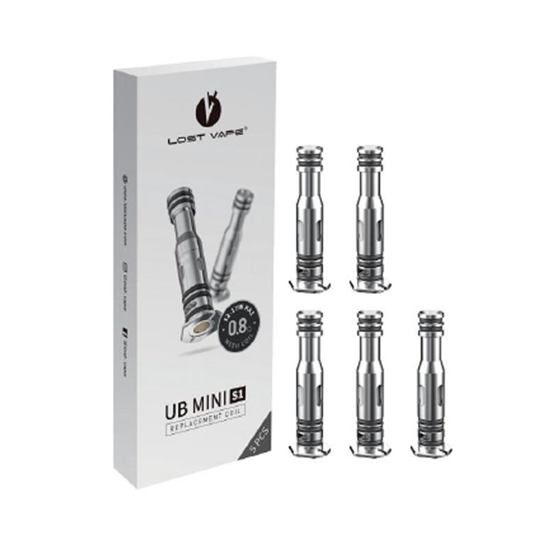 Lost Vape UB Mini Replacement Coil for Orion Mini Kit / Ursa Pro Kit / Ursa Nano Pro Kit  / Orion Art Kit  / Ursa S Kit / Ursa Art Kit / Ursa Baby Pro Kit (5pcs/pack)