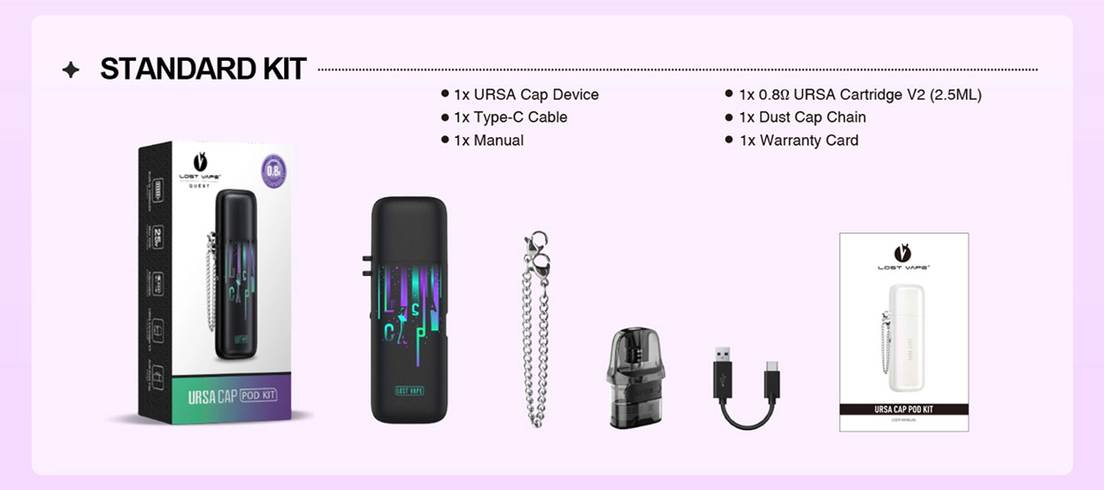 Lost Vape Ursa Cap Kit