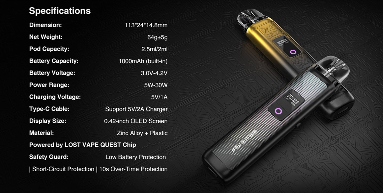 Lost Vape Ursa Nano Pro 2 Kiti