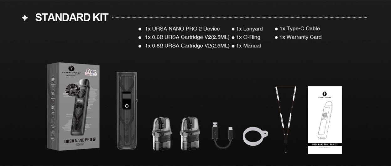 Lost Vape Ursa Nano Pro 2 Kit