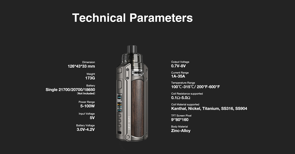 Lost Vape Ursa Quest Multi Kit