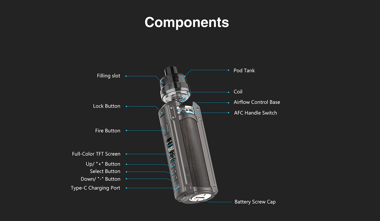 Lost Vape Ursa Quest Multi Kit