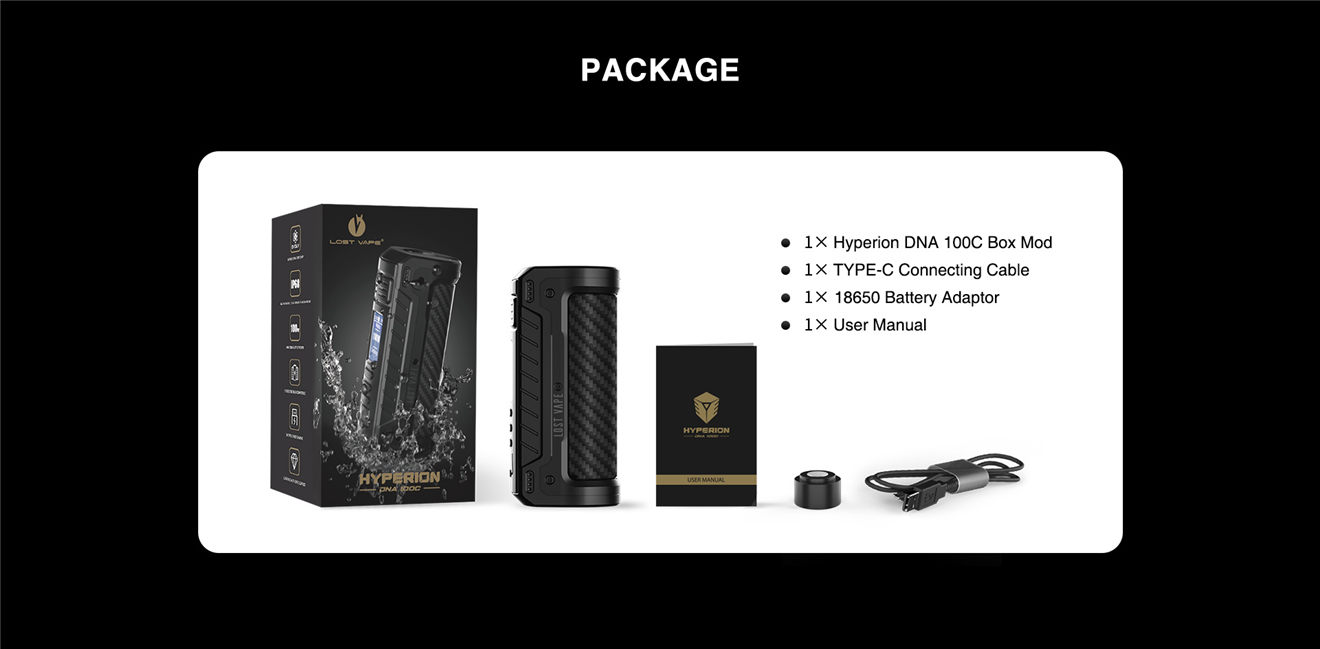 Lost Vape Hyperion DNA 100C Mod