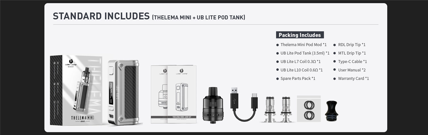 Lost Vape Thelema Mini Kit