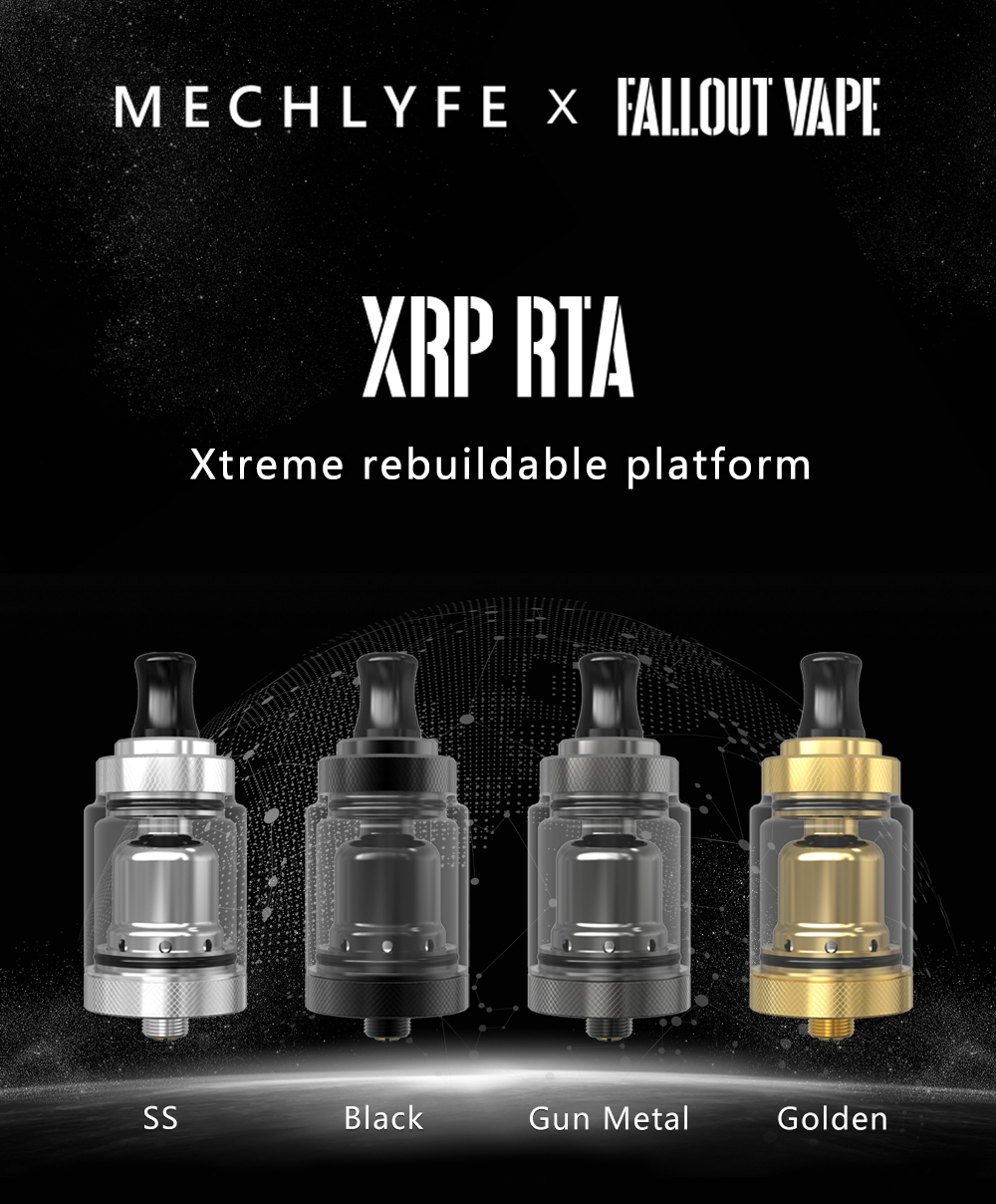 Mechlyfe X Fallout Vape XRP RTA