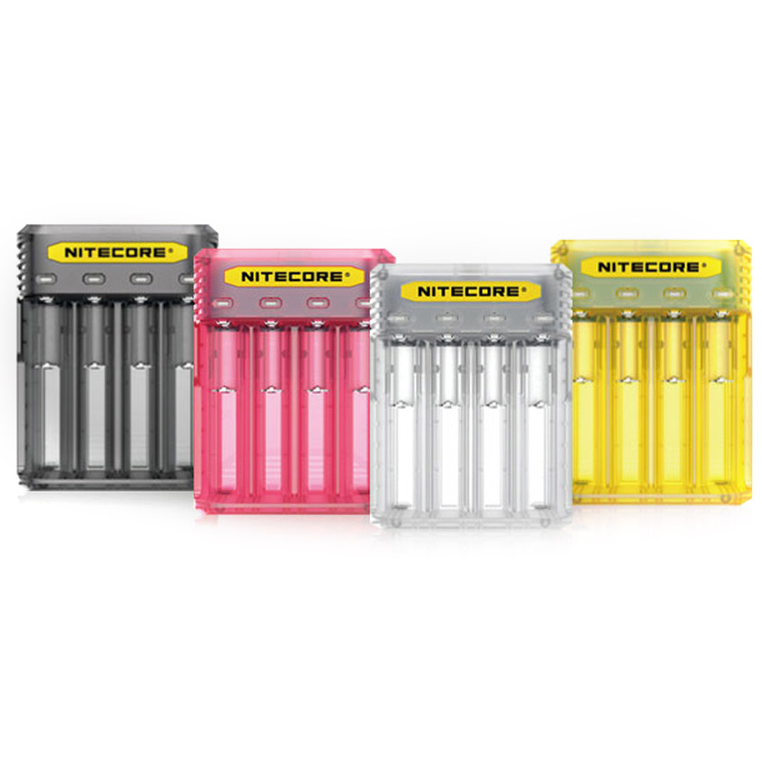 Nitecore Q4 4-Slot 2A Quick Charger US Plug/Euro Plug/AU Plug