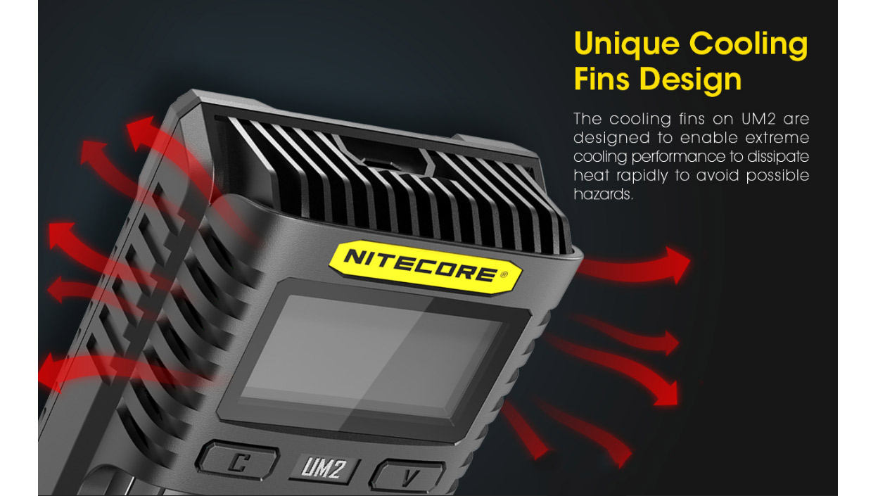 Nitecore UM2 USB Charger