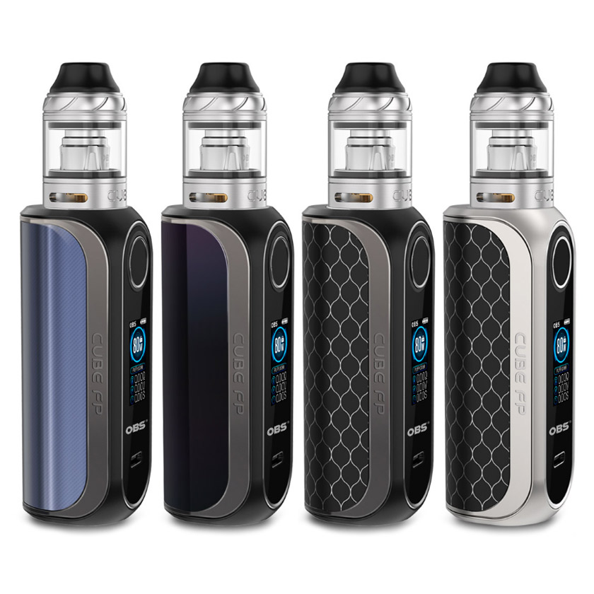 OBS Cube FP 80W Child-Resistant Box Mod Kit with Cube Tank 4ml