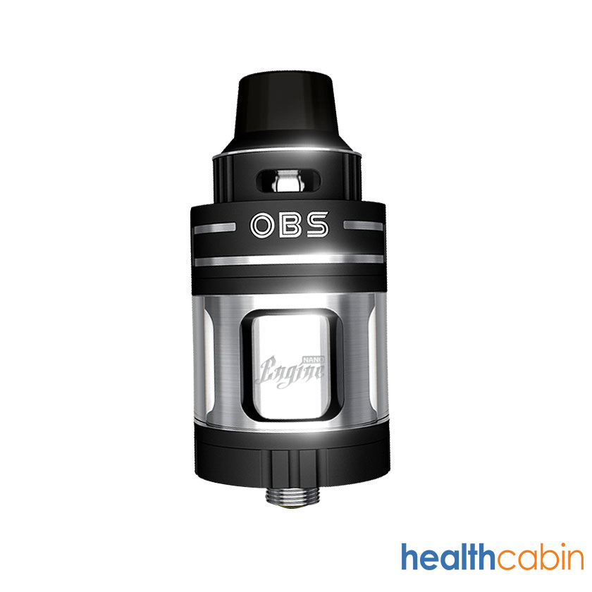 OBS Engine Nano RTA Atomizer 5.3ml Black