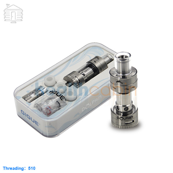 Gigue Dolphin Stainless Ceramic Coil Atomizer 4ml