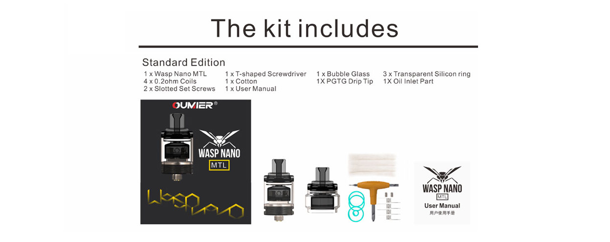Oumier Wasp Nano MTL RTA