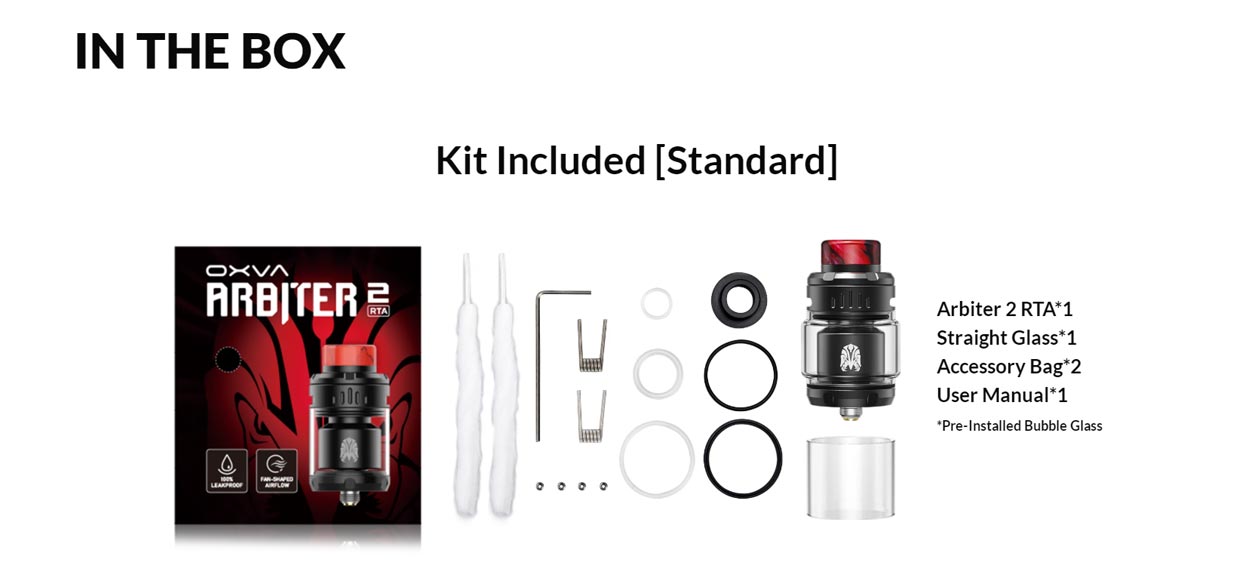 OXVA Arbiter 2 RTA