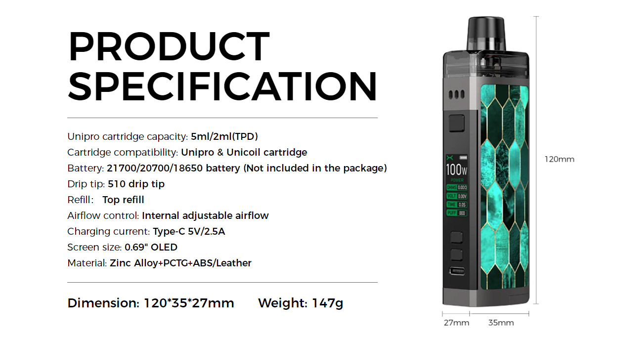 OXVA Velocity LE Kit