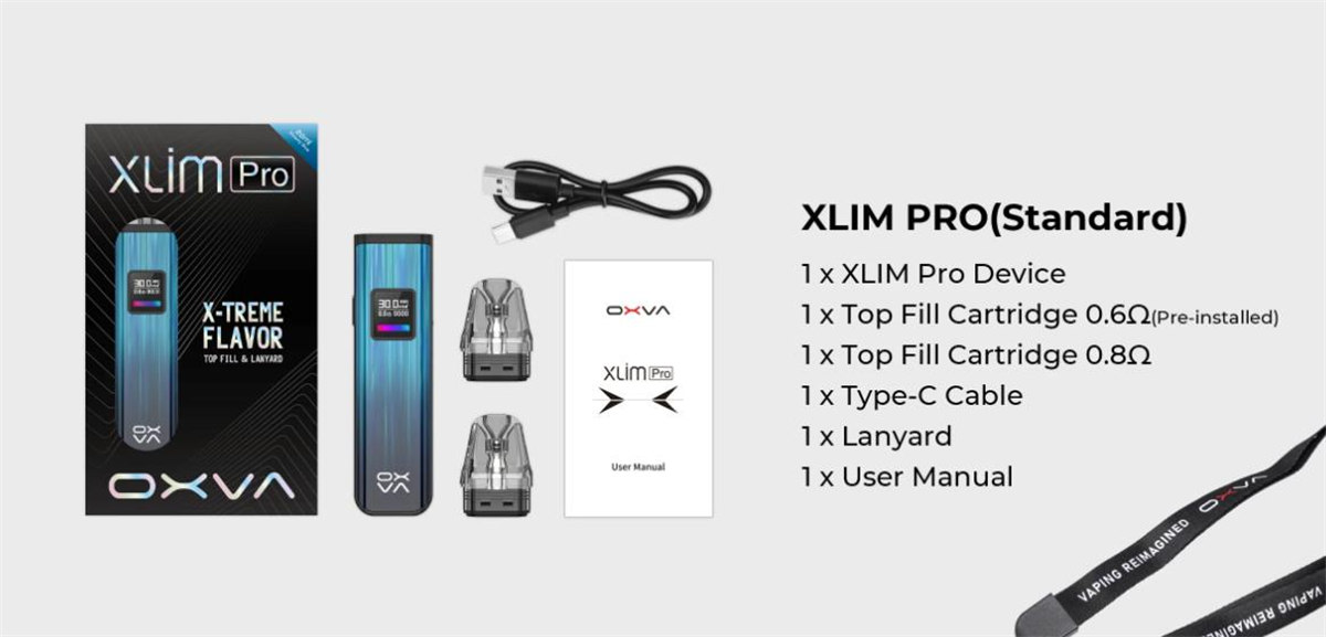 OXVA Xlim Pro Pod System Kit