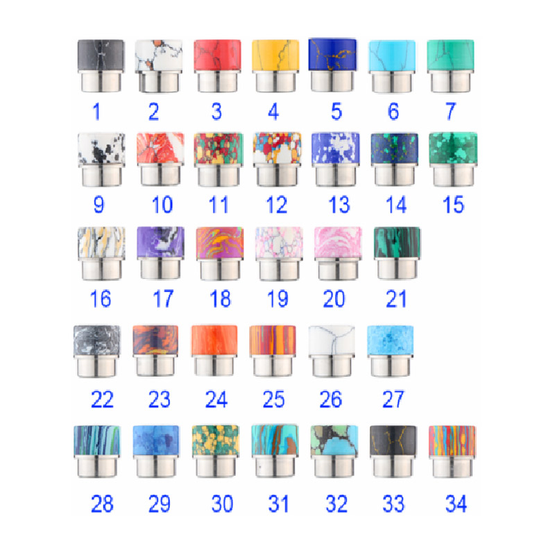 Reewape AS362 810 Drip Tip Random Color (10pcs/pack)